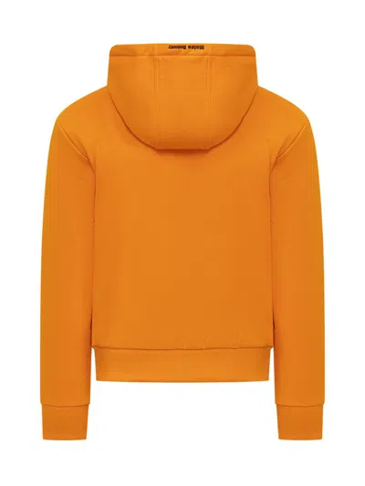 Adidas Originals By Wales Bonner Track Hoodie Sweatshirt In Orange Polyester In Orange