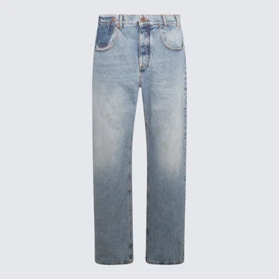 Shop Balmain Jeans In Blue