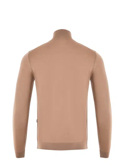 Hugo Boss Boss  Sweaters In Brown