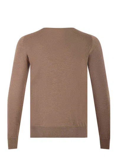 Fay Sweater In Brown