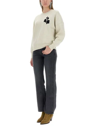 Isabel Marant Étoile Isabel Marant Etoile Azra Wool-blend Sweater In Grey