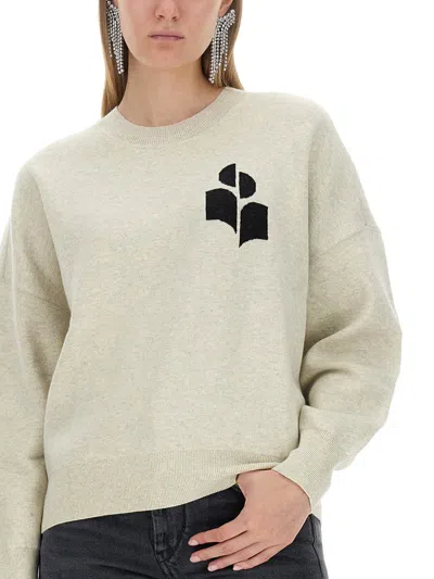 Isabel Marant Étoile Isabel Marant Etoile Azra Wool-blend Sweater In Grey