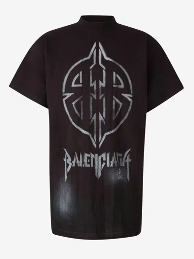 BALENCIAGA BALENCIAGA METAL BB T-SHIRT 