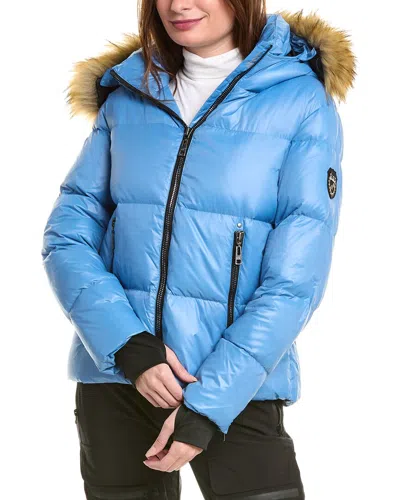 Skea Jocelyn Ultra Puffy Jacket In Blue