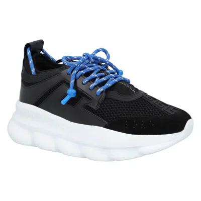 Versace Chain Reaction Sneaker In Black