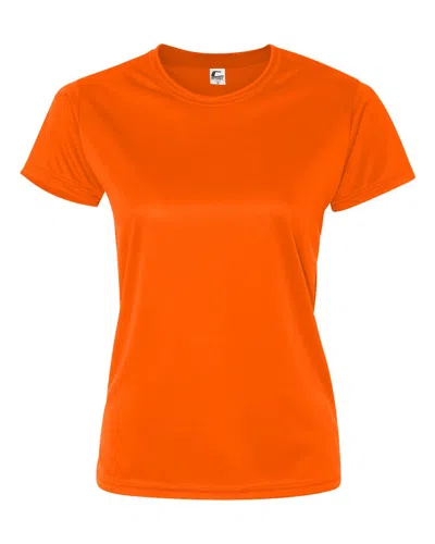C2 Sport Women's Performance T-shirt In Orange
