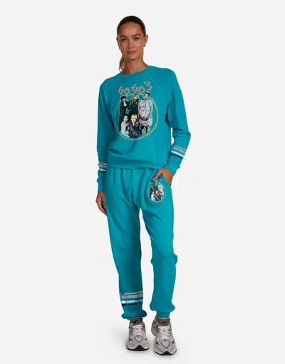 Lauren Moshi Chantria Vintage Go Go's In Ultra Teal