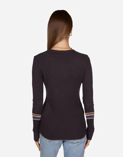 Lauren Moshi Mckinley Vintage Go-go's In Onyx
