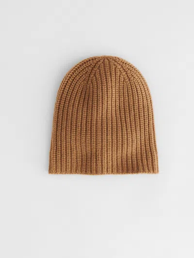 Alex Mill Cashmere Beanie In Camel