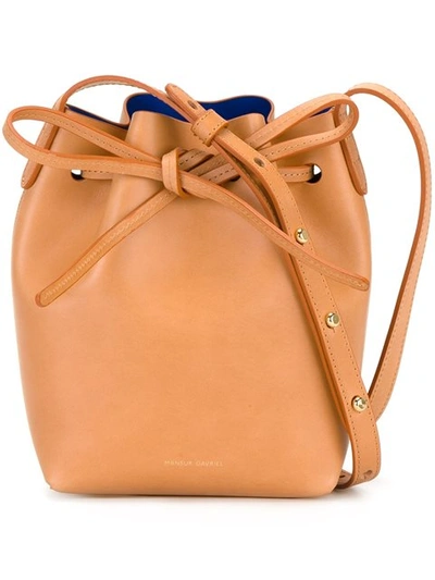Shop Mansur Gavriel Bucket Shoulder Bag