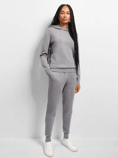 Pangaia Womens Dna Regenerative Merino Wool Track Pants In Grey