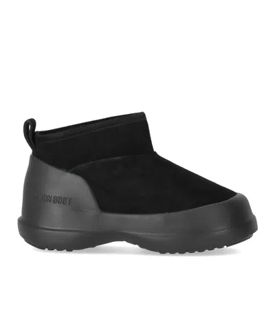Moon Boot Luna Logo Debossed Slip-on Boots