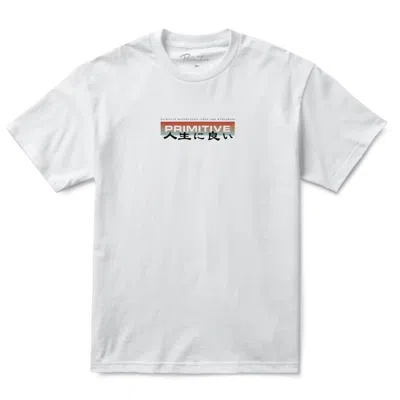Primitive Men's Ozaka Nights T-shirt In White In White