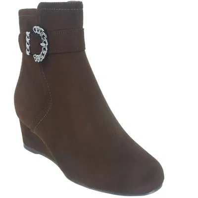 Impo Women's Jalisa Wide And Medium Width Wedge Booties In Multi