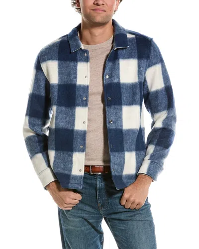 Reiss Scott Shirt In Blue