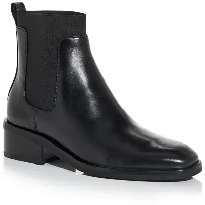 3.1 PHILLIP LIM ALEXA WOMENS LEATHER PULL ON CHELSEA BOOTS 