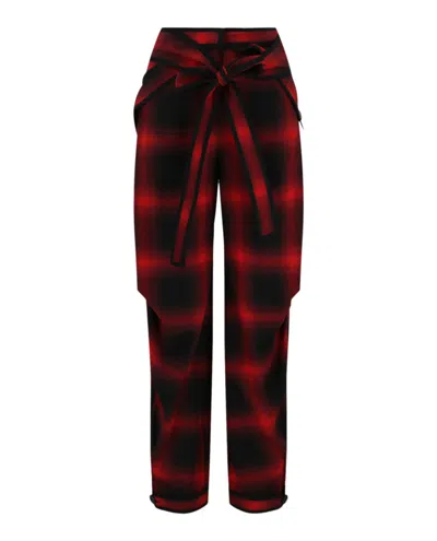 Stella Mccartney Bessie Trousers In Red
