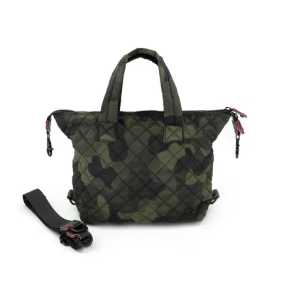 Bc Handbags Darcie Large Bag In Green Camo In Green