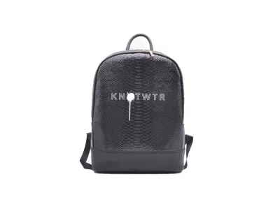 Knotwtr Women's Night Capsule Backpack Bag In Matte Black In Black