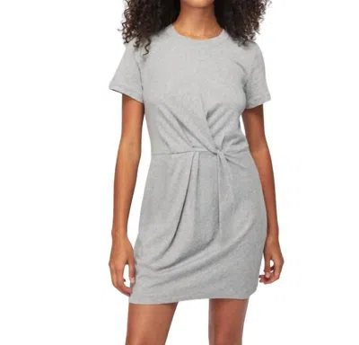 Shop Nation Ltd Fortuna Dress In Heather Grey