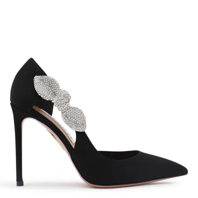 Aquazzura Scarpe Con Tacco Nero In Black