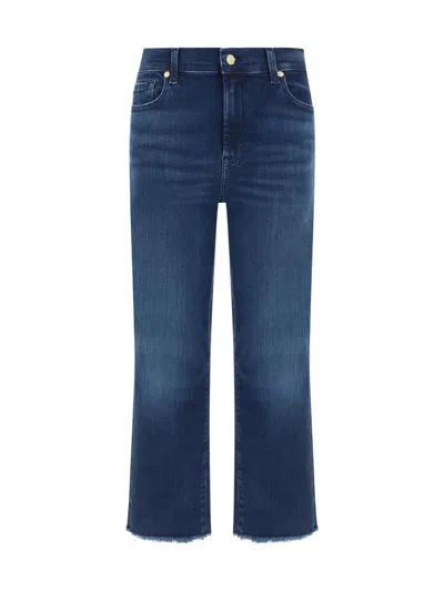 7 For All Mankind Illusion La Jolla Jeans In Blue