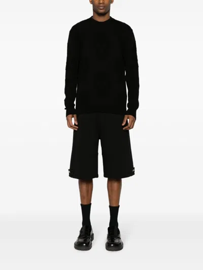 Alexander Mcqueen Alexander Mc Queen Skull Knitted Cotton Jumper