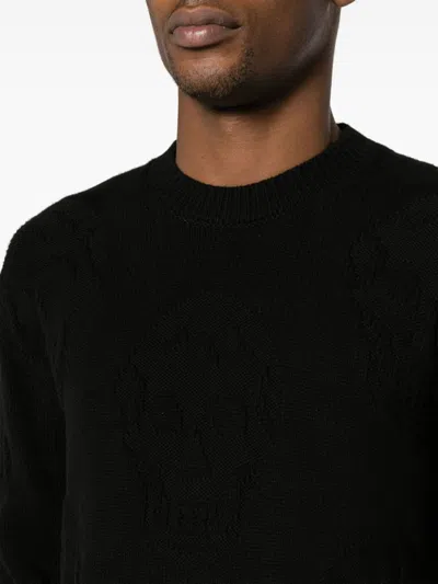 Alexander Mcqueen Alexander Mc Queen Skull Knitted Cotton Jumper