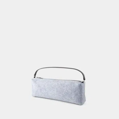 Alexander Wang Stylish Navy Flex Handbag For Women From Ss24 Collection