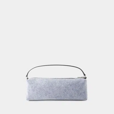 Alexander Wang Stylish Navy Flex Handbag For Women From Ss24 Collection