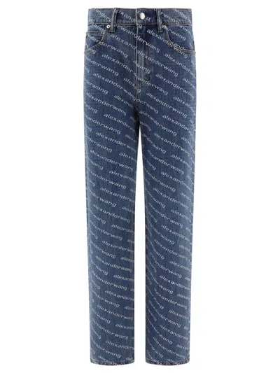 Alexander Wang Denim Jeans Featuring Belt Loops
