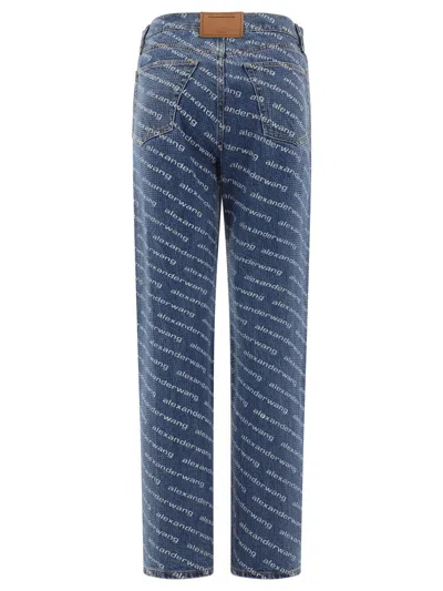 Alexander Wang Denim Jeans Featuring Belt Loops