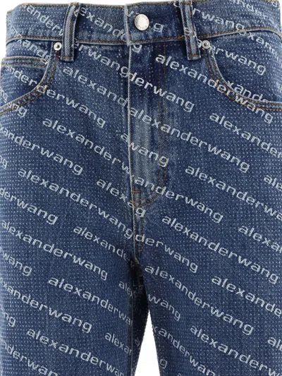 Alexander Wang Denim Jeans Featuring Belt Loops