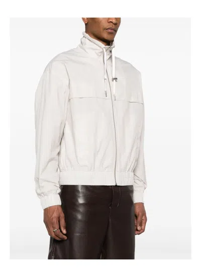Ami Alexandre Mattiussi Logo-print Hooded Windbreaker