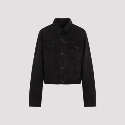 Balenciaga Denim Jacket With Chest And Lateral Pockets