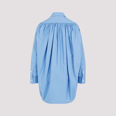 Bottega Veneta Cotton Shirt -  Admiral - 4255 Admiral
