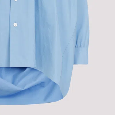 Bottega Veneta Cotton Shirt -  Admiral - 4255 Admiral
