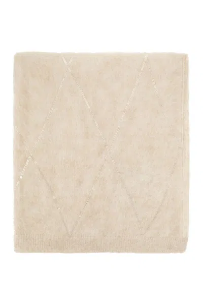 Brunello Cucinelli Women Scarf With Micro-sequins