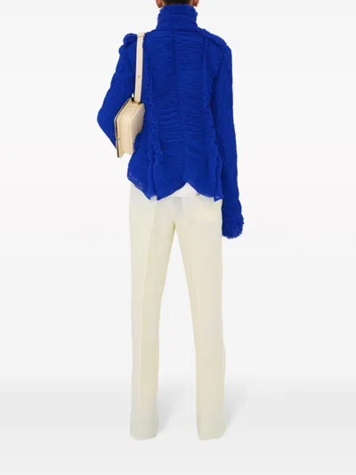 Burberry Tapered-leg Canvas Trousers