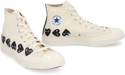 Shop Comme Des Garçons Play Converse X  - Chuck 70 High-top Sneakers