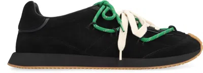 Dolce & Gabbana Suede Runner Sneakers Contrasting Laces