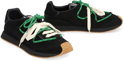 Dolce & Gabbana Suede Runner Sneakers Contrasting Laces