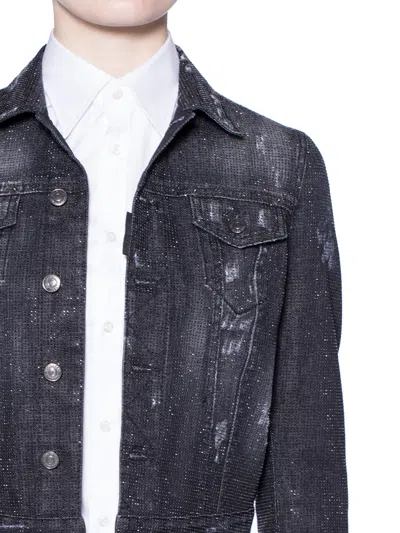 Dsquared2 Studded Mini Jacket With Button Fastening