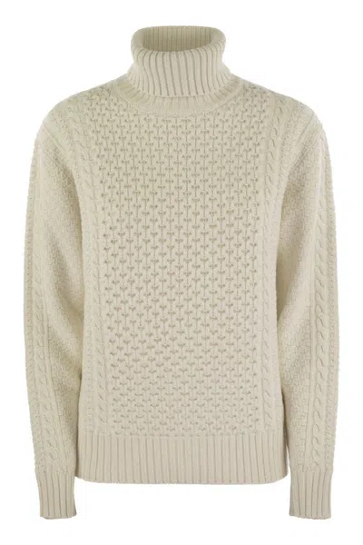 Fabiana Filippi Women's Turtleneck Jumper With Special Workmanship Sweater