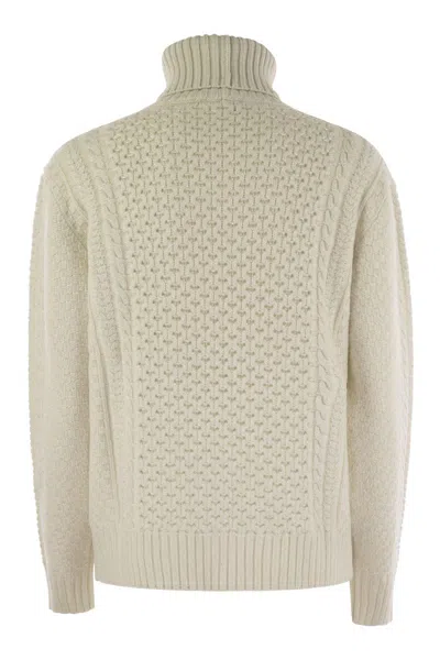 Fabiana Filippi Women's Turtleneck Jumper With Special Workmanship Sweater