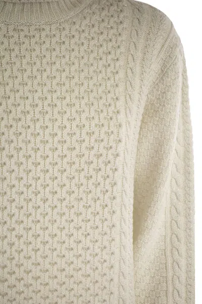 Fabiana Filippi Women's Turtleneck Jumper With Special Workmanship Sweater