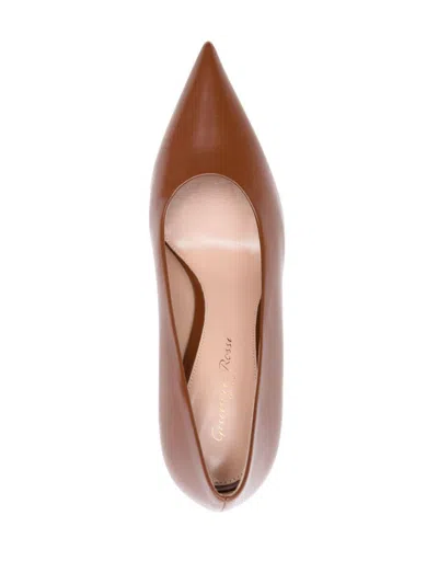 Gianvito Rossi Pointed-toe 85mm Leather Pumps