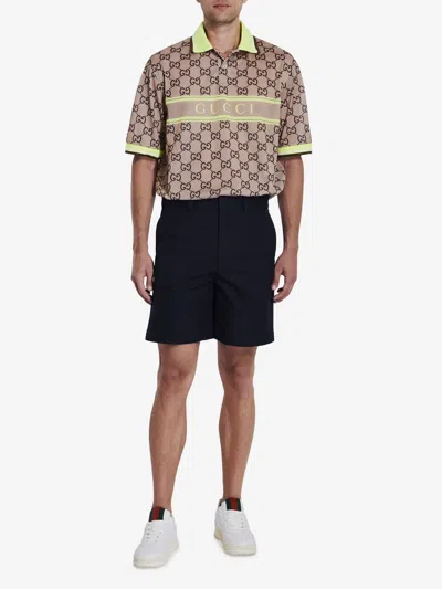 Gucci Web Tape Shorts Bermuda And Short Black