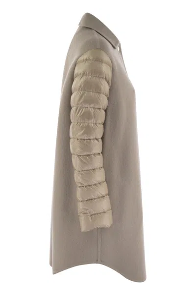 Herno Women's Coat With Down Sleeves