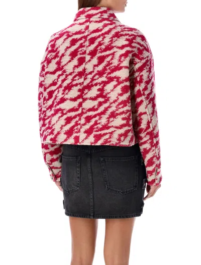 Isabel Marant Étoile Cropped Jacket Patterned Chest Pockets